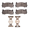 Semi-Metallic Brake Pads & Hardware Kit, 2015-2021 Mercedes-Benz, Position: Front - image 1