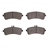 Semi-Metallic Brake Pads, 2014-2021 Mercedes-Benz, Position: Rear - image 1