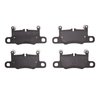 Semi-Metallic Brake Pads, 2010-2021 Audi/Porsche/Volkswagen, Position: Rear - image 2