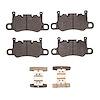 Semi-Metallic Brake Pads & Hardware Kit, 2017-2021 Audi/Porsche/Volkswagen, Position: Rear