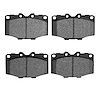 Performance Off-Road/Tow Brake Pads, 1976-1989 Lexus/Toyota/Scion, Position: Front - image 1