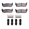 Performance Off-Road/Tow Brake Pads & Hardware Kit, 1997-2011 Ford/Lincoln/Mercury/Mazda, Position: Rear - image 1