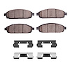 Performance Off-Road/Tow Brake Pads & Hardware Kit, 2005-2010 Mopar, Position: Front - image 1