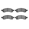Performance Off-Road/Tow Brake Pads, 2006-2012 GM, Position: Front - image 1