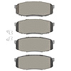 Performance Off-Road/Tow Brake Pads, Fits Select Lexus/Toyota/Scion, Position: Rear - image 1