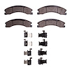 Performance Off-Road/Tow Brake Pads & Hardware Kit, Fits Select Infiniti/Nissan, Position: Rear Right - image 1