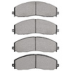 Performance Off-Road/Tow Brake Pads, Fits Select Ford/Lincoln/Mercury/Mazda, Position: Front - image 1