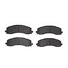 Performance Off-Road/Tow Brake Pads, Fits Select Mopar, Position: Rear - image 1