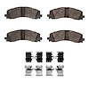 Performance Off-Road/Tow Brake Pads & Hardware Kit, Fits Select Mopar, Position: Rear