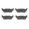 Performance Off-Road/Tow Brake Pads, Fits Select Ford/Lincoln/Mercury/Mazda, Position: Rear - image 1
