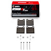Optimum OE Brake Pads & Hardware Kit, 1963-1965 Audi/Porsche/Volkswagen, Position: Front - image 1