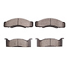 Optimum OE Brake Pads, 1968-1972 Ford/Lincoln/Mercury/Mazda, Position: Front - image 1