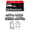 Optimum OE Brake Pads & Hardware Kit, 1968-1973 Ford/Lincoln/Mercury/Mazda, Position: Front - image 1