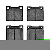 Optimum OE Brake Pads, 1965-1987 Fits Multiple Makes/Models, Position: Front & Rear - image 1