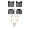 Optimum OE Brake Pads & Hardware Kit, 1965-1980 Fits Multiple Makes/Models, Position: Front - image 1