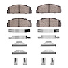 Optimum OE Brake Pads & Hardware Kit, 1970-1974 Lexus/Toyota/Scion, Position: Front - image 1