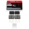 Optimum OE Brake Pads & Hardware Kit, 1972-1978 Ford/Lincoln/Mercury/Mazda, Position: Front