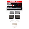 Optimum OE Brake Pads & Hardware Kit, 1976-1981 Infiniti/Nissan, Position: Front - image 1