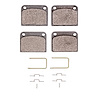 Optimum OE Brake Pads & Hardware Kit, 1974-1974 GM, Position: Rear - image 1