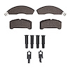 Optimum OE Brake Pads & Hardware Kit, 1979-1982 Ford/Lincoln/Mercury/Mazda, Position: Front - image 1