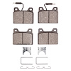 Optimum OE Brake Pads & Hardware Kit, 1980-1989 Peugeot, Position: Rear - image 1