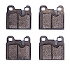 Optimum OE Brake Pads, 1977-1989 Fits Multiple Makes/Models, Position: Rear - image 1