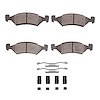 Optimum OE Brake Pads & Hardware Kit, 1981-1989 Mopar, Position: Front - image 1