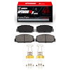 Optimum OE Brake Pads & Hardware Kit, 1970-1979 Lexus/Toyota/Scion, Position: Front - image 1