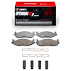 Optimum OE Brake Pads & Hardware Kit, 1982-1992 Mopar, Position: Front - image 1