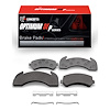 Optimum OE Brake Pads & Hardware Kit, 1979-2012 Fits Multiple Makes/Models, Position: Front & Rear - image 1