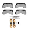 Optimum OE Brake Pads & Hardware Kit, 1984-1986 Ford/Lincoln/Mercury/Mazda, Position: Front - image 1