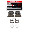 Optimum OE Brake Pads & Hardware Kit, 1992-1999 Lexus/Toyota/Scion, Position: Front - image 1