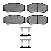 Optimum OE Brake Pads & Hardware Kit, 1982-1987 Volvo, Position: Front - image 1