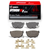 Optimum OE Brake Pads & Hardware Kit, 1981-1998 Infiniti/Nissan, Position: Rear - image 1
