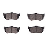 Optimum OE Brake Pads, 1984-1994 Fits Multiple Makes/Models, Position: Rear - image 1