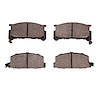 Optimum OE Brake Pads, 1980-1989 Subaru, Position: Front - image 1