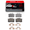 Optimum OE Brake Pads & Hardware Kit, 1999-2015 Audi/Porsche/Volkswagen, Position: Rear - image 1