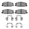 Optimum OE Brake Pads & Hardware Kit, 1986-2006 Fits Multiple Makes/Models, Position: Front