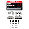 Optimum OE Brake Pads & Hardware Kit, 1988-2002 Fits Multiple Makes/Models, Position: Front - image 1