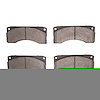 Optimum OE Brake Pads, 1986-1992 Ford/Lincoln/Mercury/Mazda, Position: Front