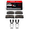 Optimum OE Brake Pads & Hardware Kit, 1992-2012 Fits Multiple Makes/Models, Position: Rear - image 1