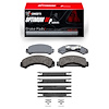 Optimum OE Brake Pads & Hardware Kit, 1983-1997 Ford/Lincoln/Mercury/Mazda, Position: Front - image 1