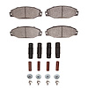 Optimum OE Brake Pads & Hardware Kit, 1988-1990 Mopar, Position: Front - image 1