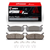 Optimum OE Brake Pads & Hardware Kit, 1990-1996 Ford/Lincoln/Mercury/Mazda, Position: Rear - image 1