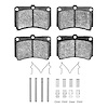 Optimum OE Brake Pads & Hardware Kit, 1990-2002 Fits Multiple Makes/Models, Position: Front - image 1