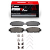 Optimum OE Brake Pads & Hardware Kit, 1990-1992 Lexus/Toyota/Scion, Position: Rear - image 1