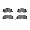 Optimum OE Brake Pads, 1991-1996 Lexus/Toyota/Scion, Position: Front - image 1
