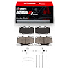Optimum OE Brake Pads & Hardware Kit, 1993-1997 Lexus/Toyota/Scion, Position: Front - image 1