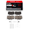 Optimum OE Brake Pads & Hardware Kit, 1990-1992 Lexus/Toyota/Scion, Position: Front - image 1