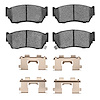 Optimum OE Brake Pads & Hardware Kit, 1991-2017 Infiniti/Nissan, Position: Front